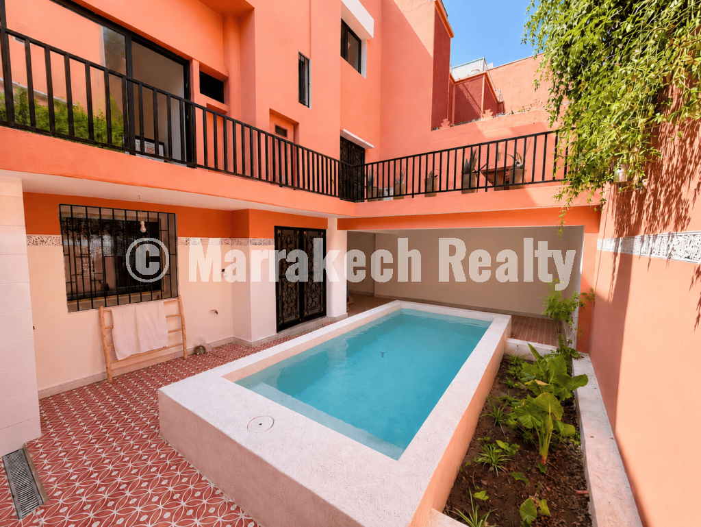 Superbe Villa Familiale Meublée à Louer dans le Quartier Majorelle
