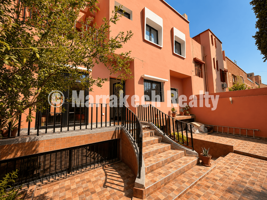 Superbe Villa Familiale Meublée à Louer dans le Quartier Majorelle