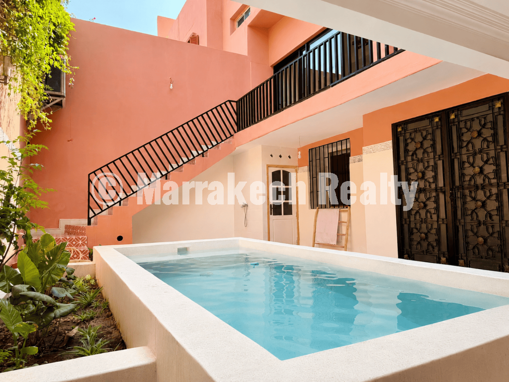 Superbe Villa Familiale Meublée à Louer dans le Quartier Majorelle