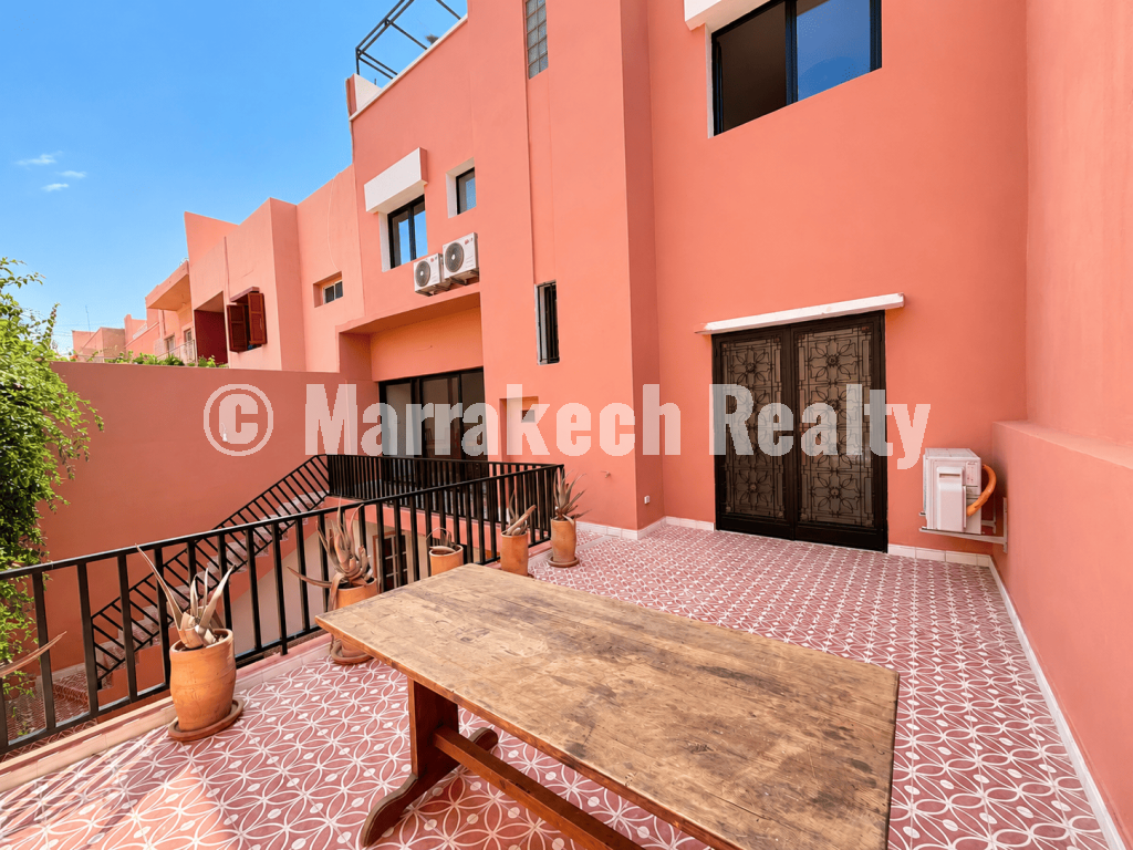 Superbe Villa Familiale Meublée à Louer dans le Quartier Majorelle