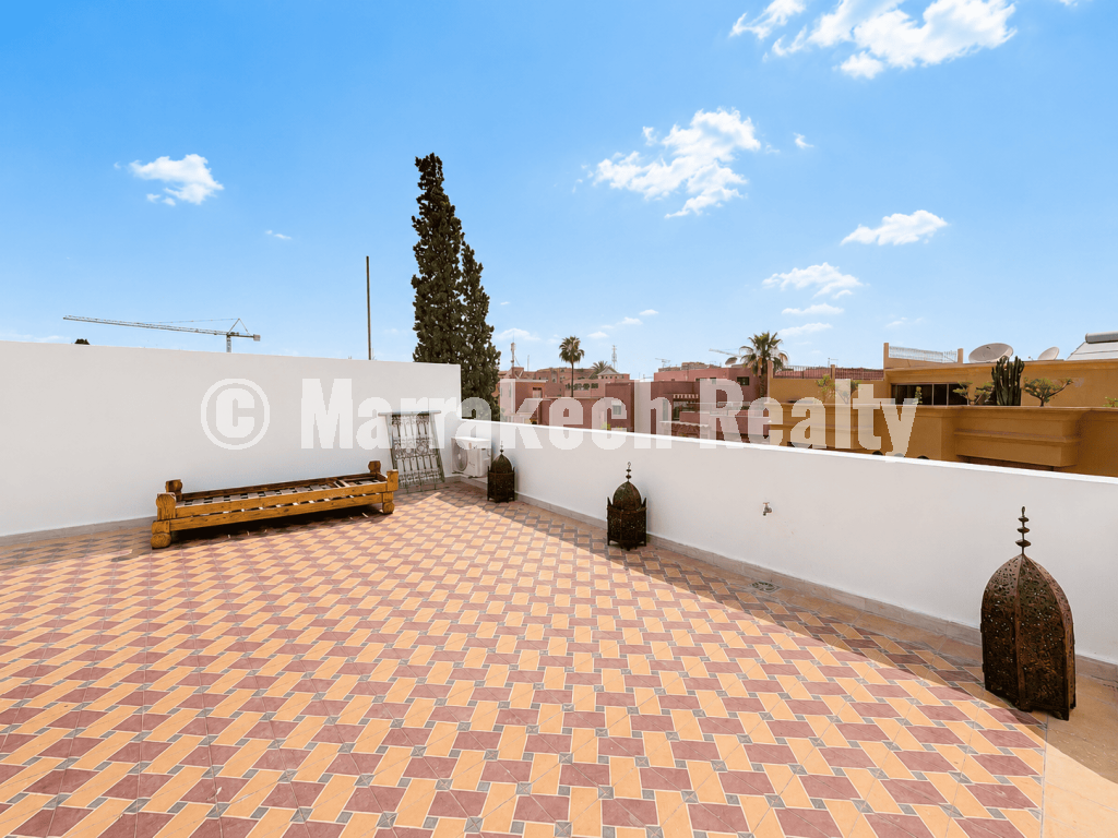Superbe Villa Familiale Meublée à Louer dans le Quartier Majorelle