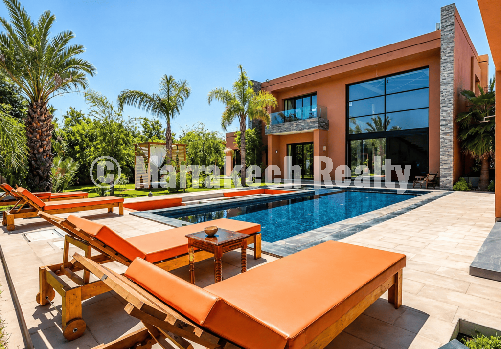 Magnifique Villa 5 suites à Vendre sur la route de Fès