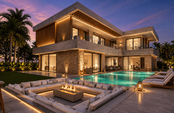 Villas de Luxe avec Vue Atlas à Vendre – Route de l’Ourika – À partir de 4 800 000 Dhs