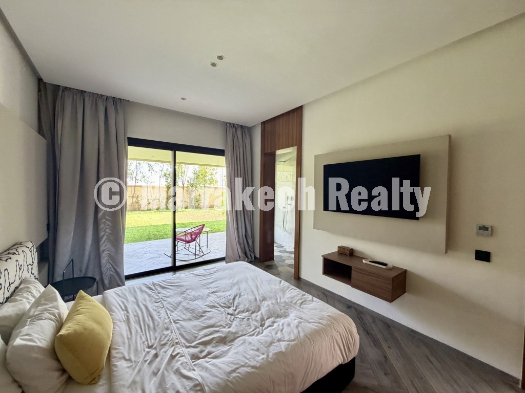 Villa de prestige 5 suites à louer avec piscine chauffée et hammam à Amelkis