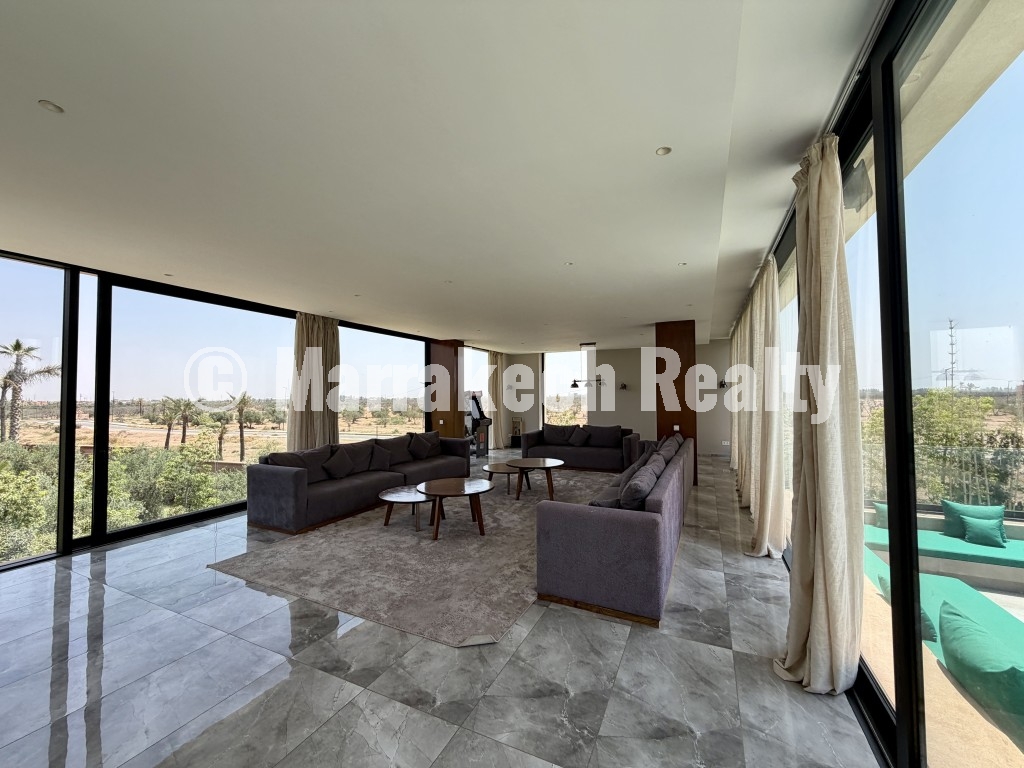 Villa de prestige 5 suites à louer avec piscine chauffée et hammam à Amelkis