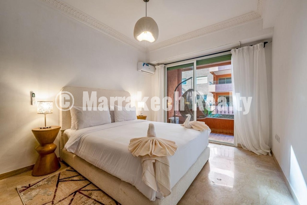 Spacious Furnished Apartment for Rent with Swimming Pool – Hivernage