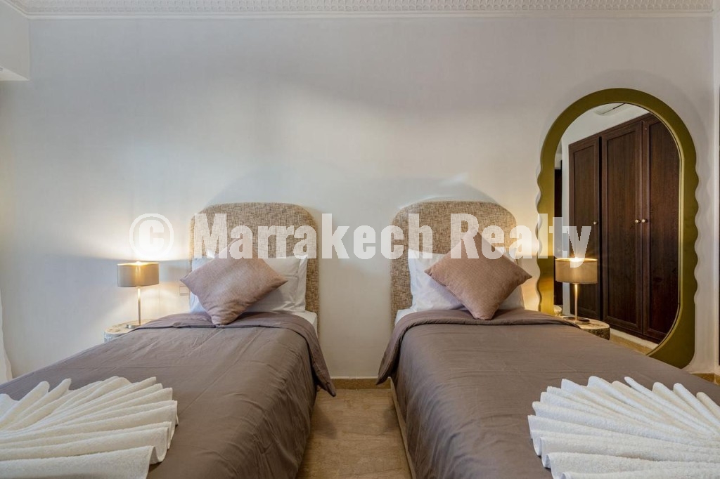 Spacious Furnished Apartment for Rent with Swimming Pool – Hivernage