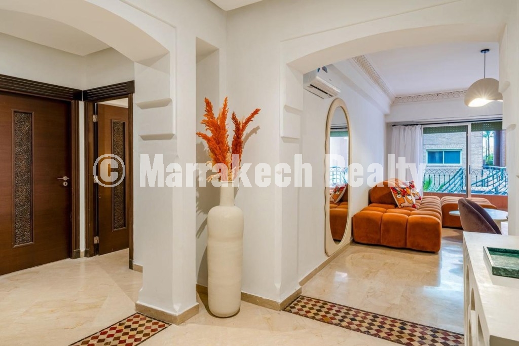 Spacious Furnished Apartment for Rent with Swimming Pool – Hivernage