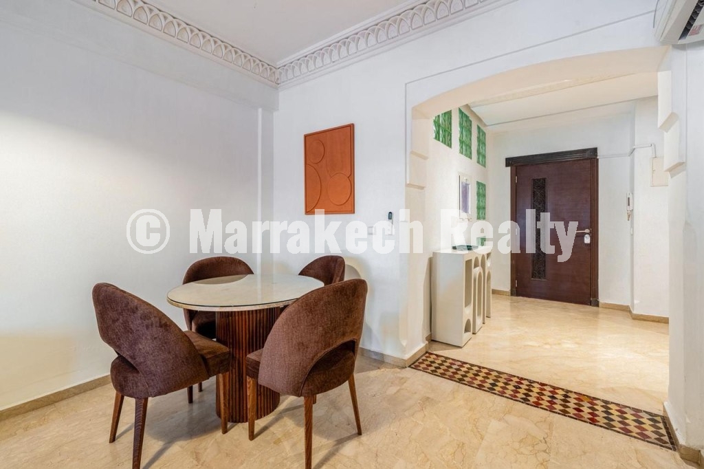 Spacious Furnished Apartment for Rent with Swimming Pool – Hivernage
