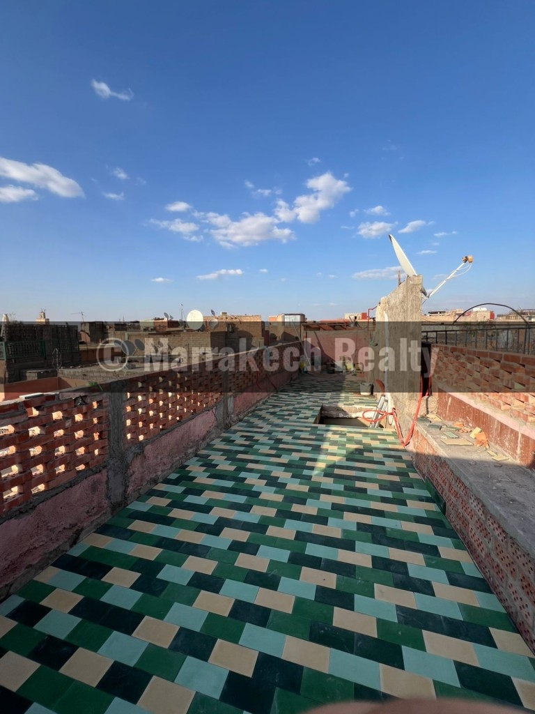 Local commercial pour restaurant à vendre dans la Médina de Marrakech – Derb Dabachi