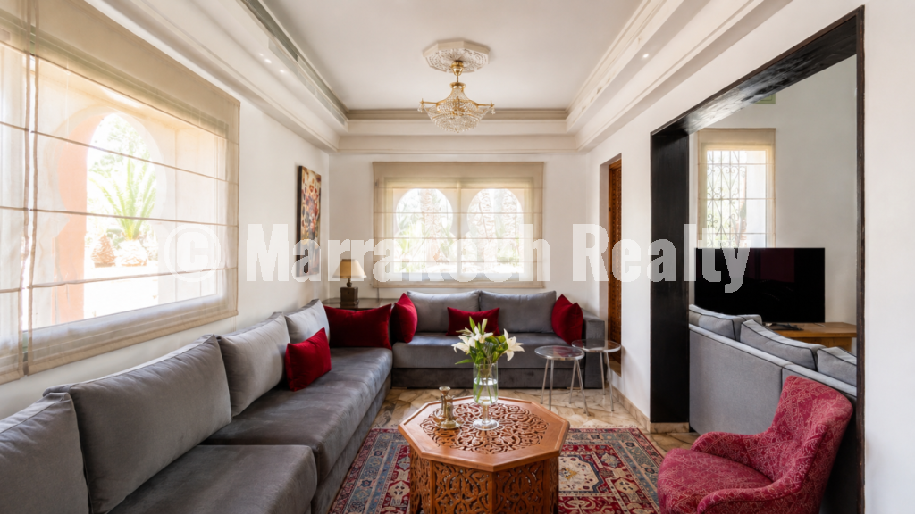 Duplex 3 chambres avec jardin à vendre à Marrakech