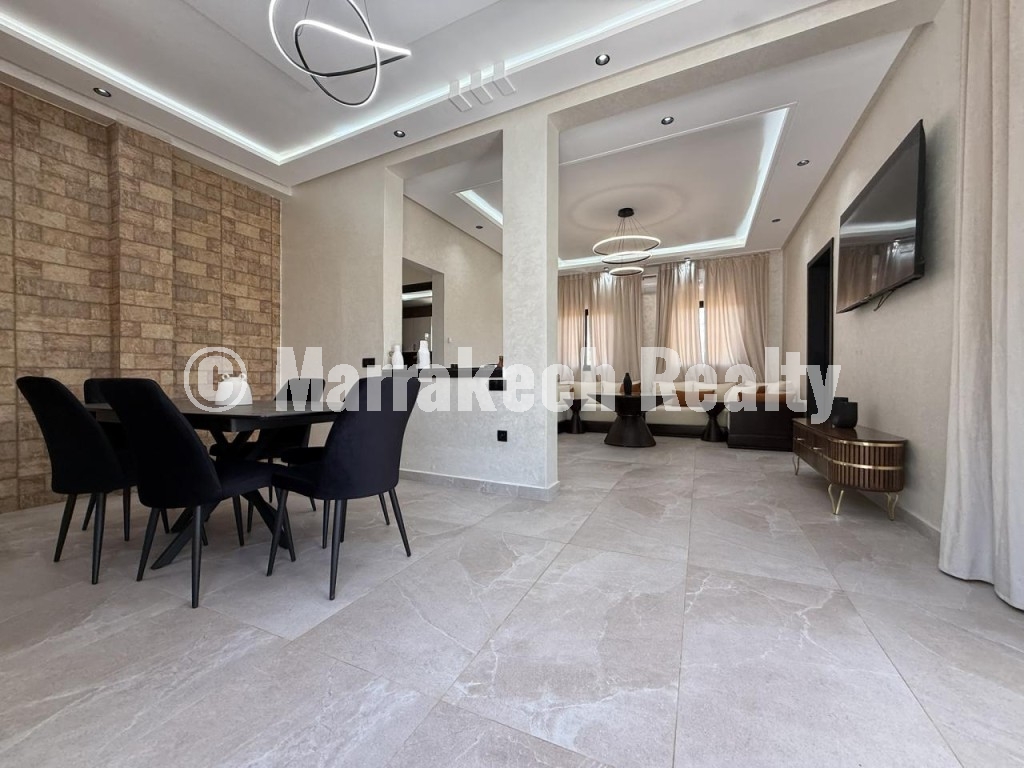 Villa contemporaine meublée avec VNA à vendre sur la Route de Fès