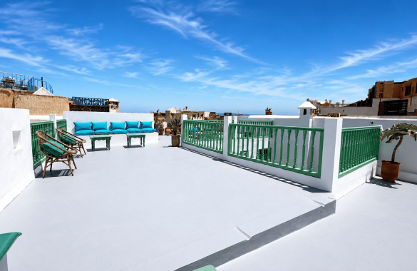 Riad de charme 6 chambres avec double terrasse à vendre à Essaouira
