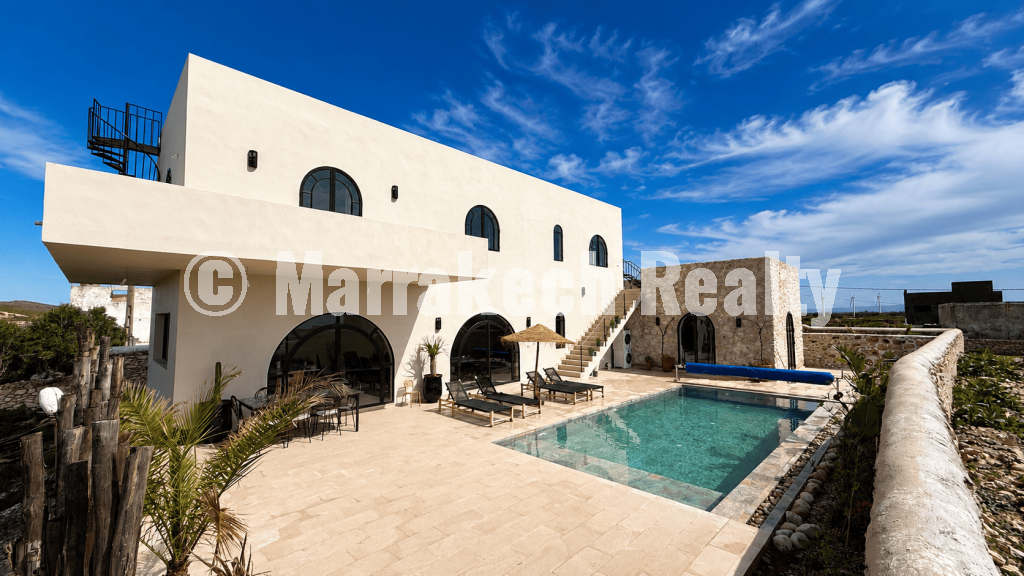 Villa neuve avec vue mer à vendre à Essaouira – Cap Sim