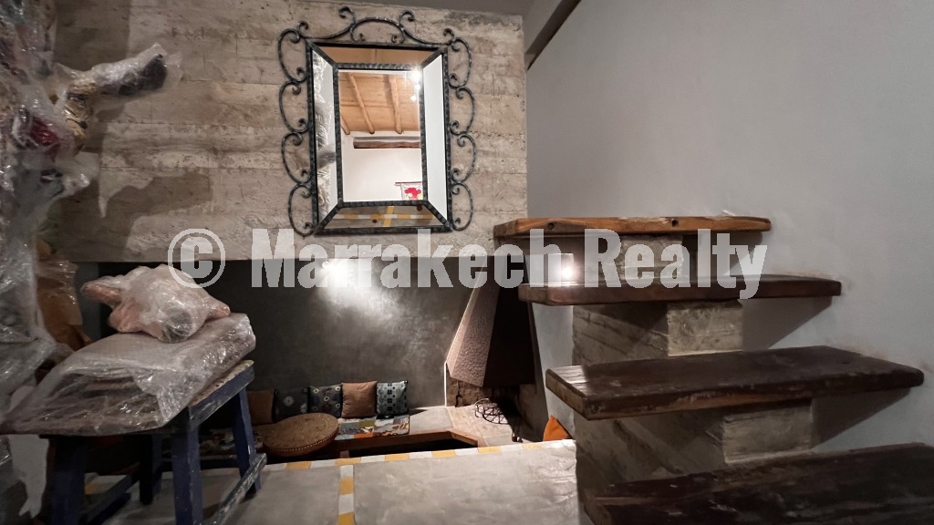 Riad d’exception à vendre au cœur de la Médina d’Essaouira avec galerie d’art et vue mer