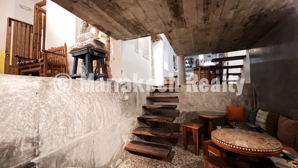 Riad d’exception à vendre au cœur de la Médina d’Essaouira avec galerie d’art et vue mer