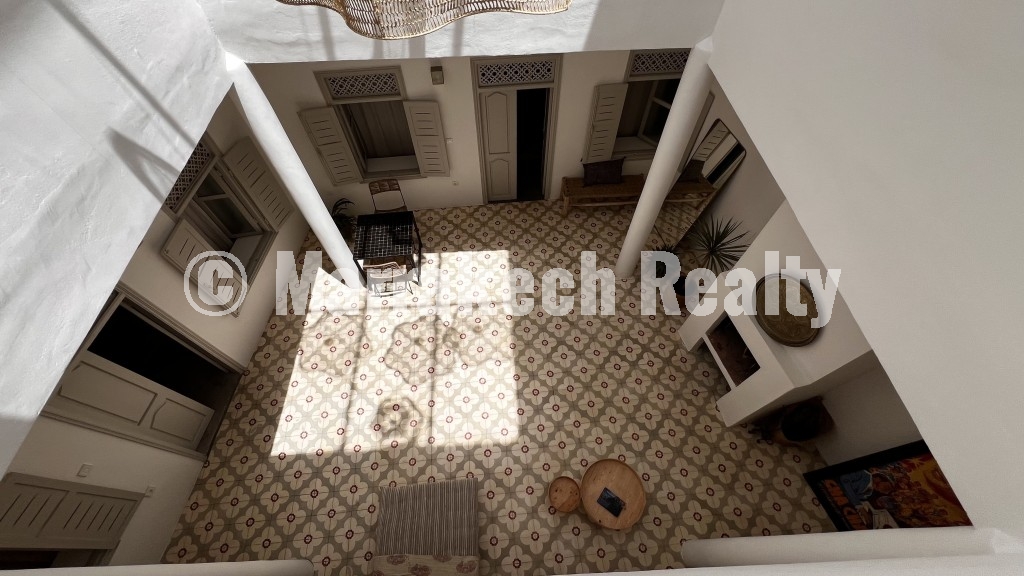 Riad de charme 6 chambres avec double terrasse à vendre à Essaouira