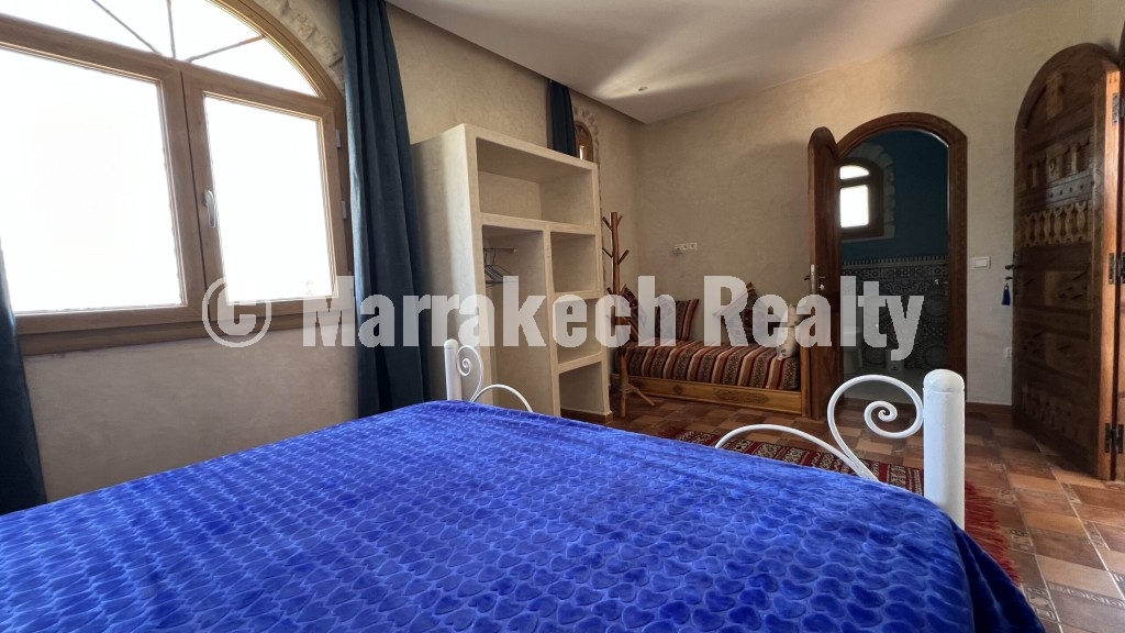 Magnifique villa en pierre entièrement rénovée avec piscine à Ghazoua – Essaouira