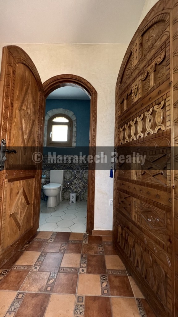Magnifique villa en pierre entièrement rénovée avec piscine à Ghazoua – Essaouira