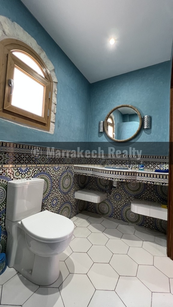 Magnifique villa en pierre entièrement rénovée avec piscine à Ghazoua – Essaouira
