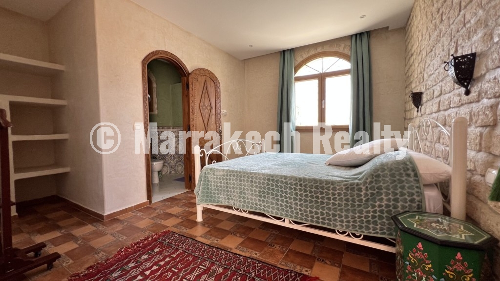 Magnifique villa en pierre entièrement rénovée avec piscine à Ghazoua – Essaouira