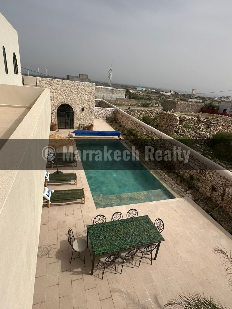 Villa neuve avec vue mer à vendre à Essaouira – Cap Sim