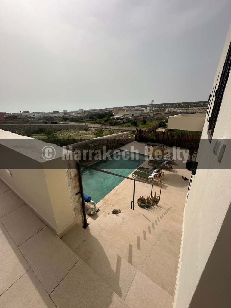 Villa neuve avec vue mer à vendre à Essaouira – Cap Sim