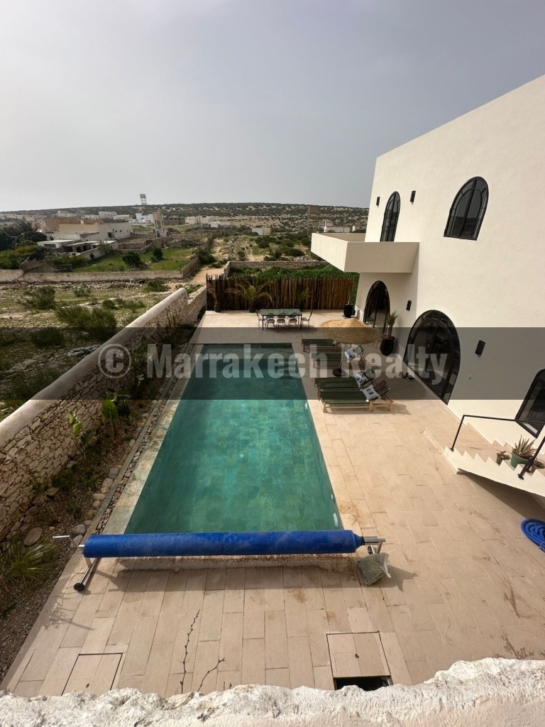 Villa neuve avec vue mer à vendre à Essaouira – Cap Sim