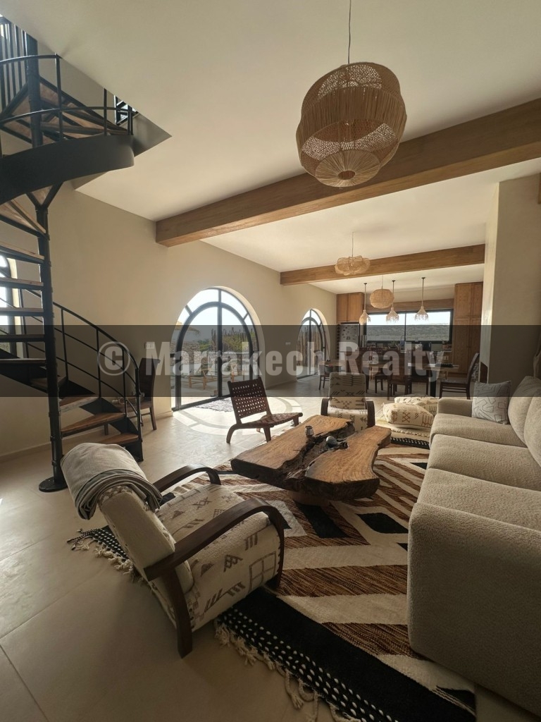 Villa neuve avec vue mer à vendre à Essaouira – Cap Sim