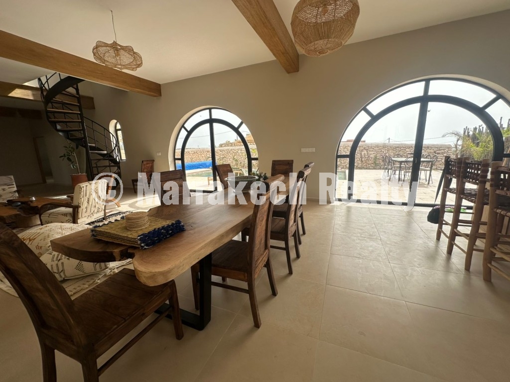 Villa neuve avec vue mer à vendre à Essaouira – Cap Sim