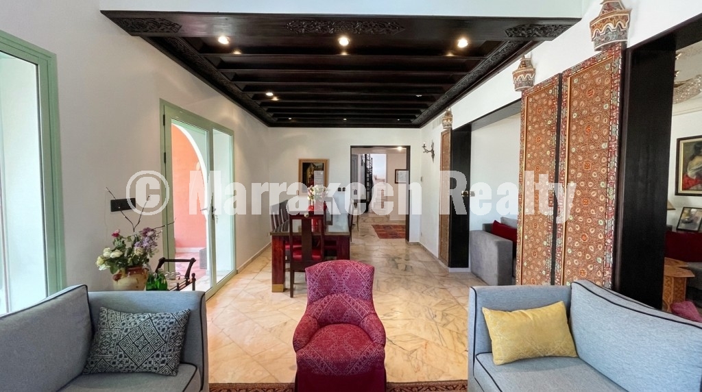 Duplex 3 chambres avec jardin à vendre à Marrakech