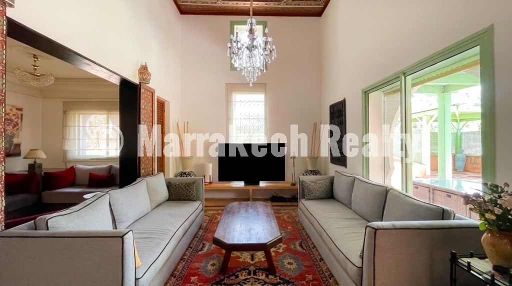 Duplex 3 chambres avec jardin à vendre à Marrakech