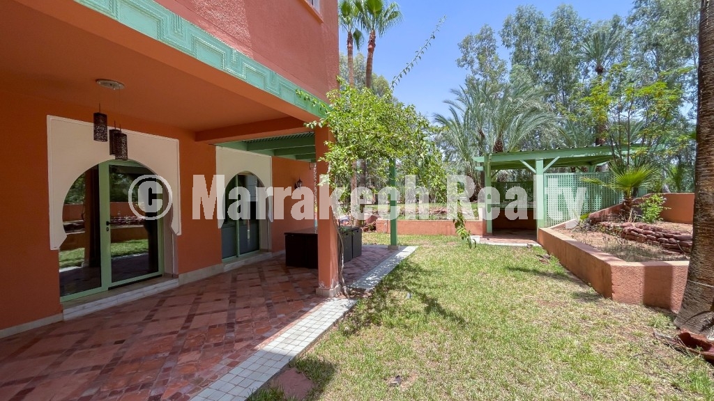 Duplex 3 chambres avec jardin à vendre à Marrakech